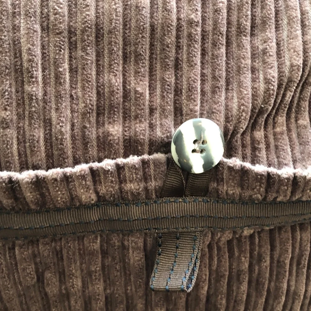 Brown Corduroy Pillow Cover Set